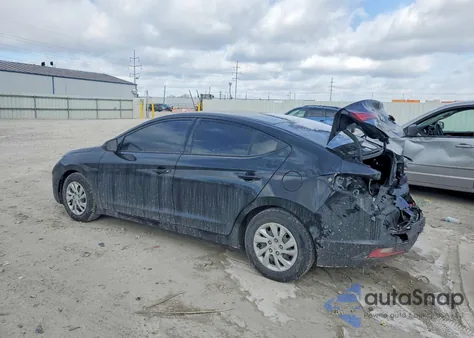 2020 Hyundai Elantra Se z USA, uszkodzony, nr VIN 5NPD74LF6LH600498